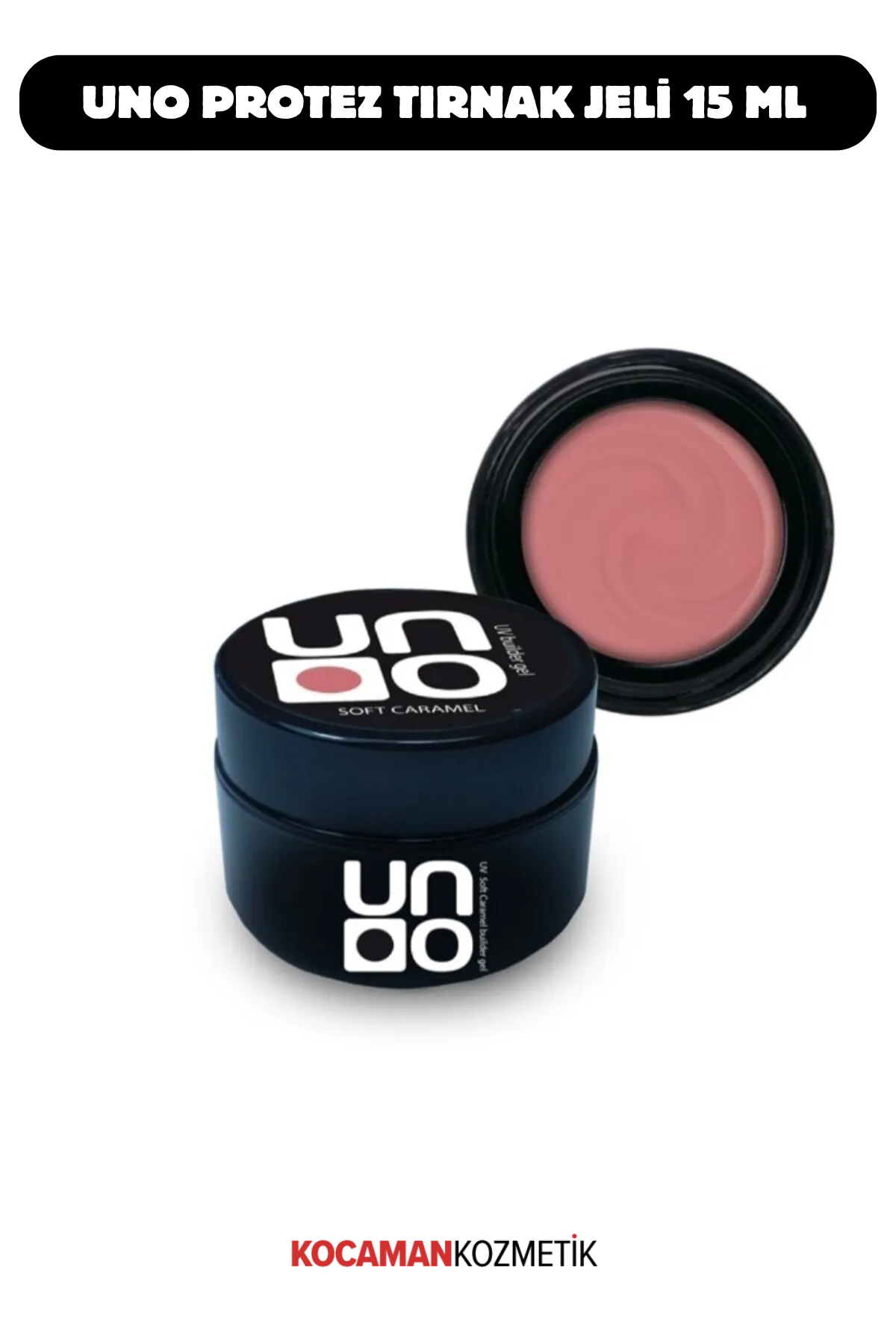 Uno Protez Tırnak Jeli Soft Caramel 15 MlUno