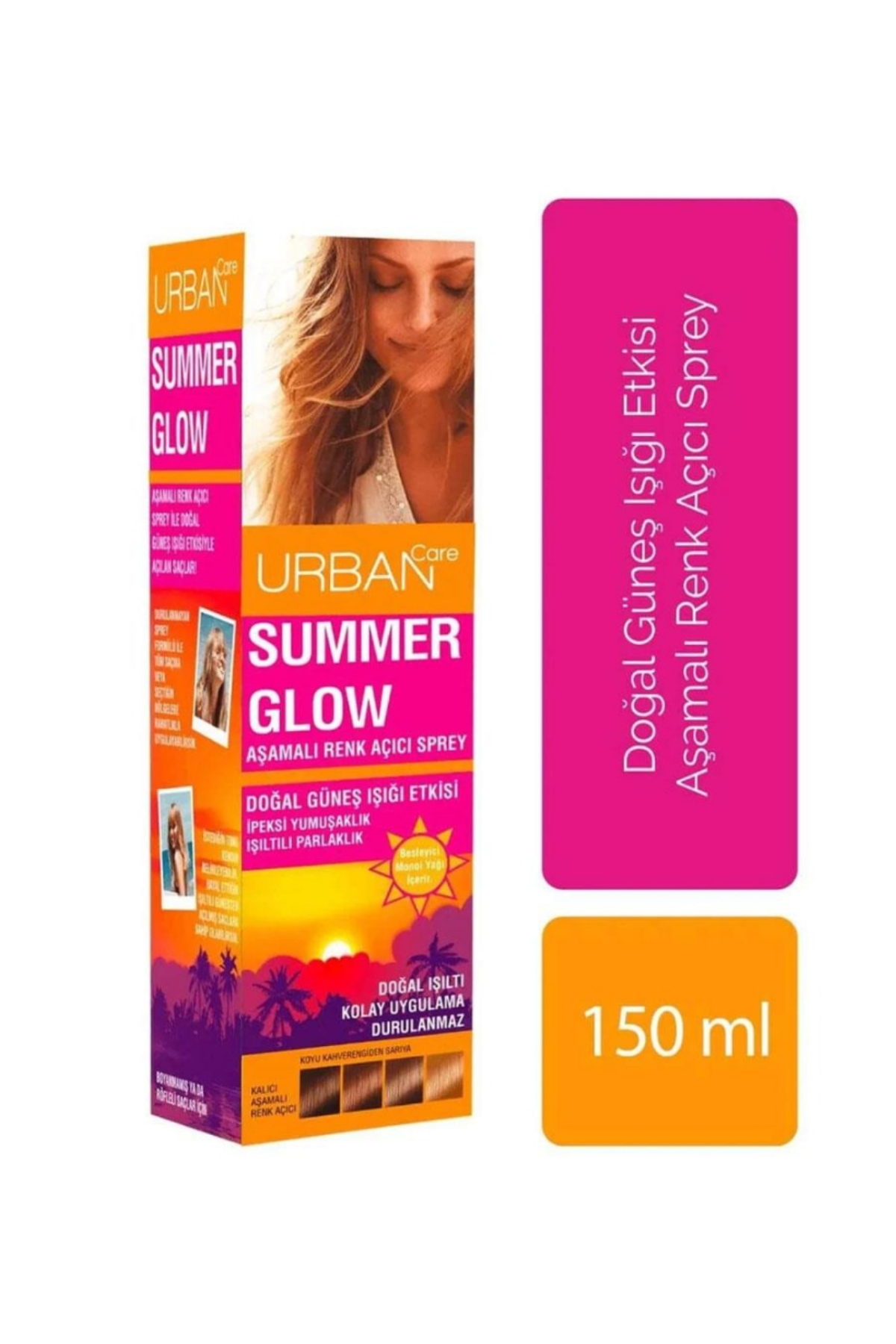 Urban Saç Renk Açıcı Sprey Summer Glow 150 MlUrban