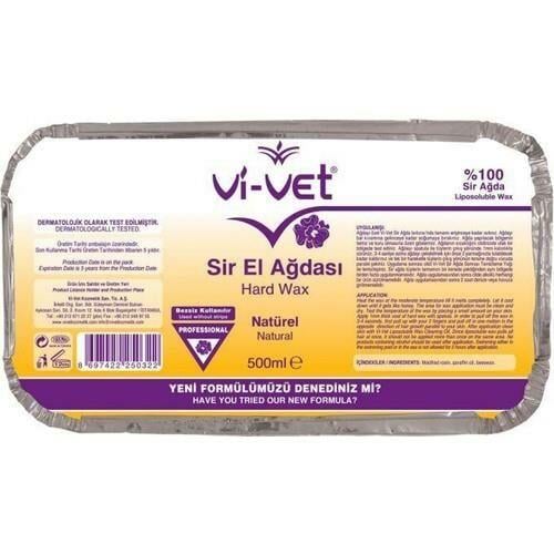 Vivax Kalıp Ağda Naturel Sarı 500 GrVivax