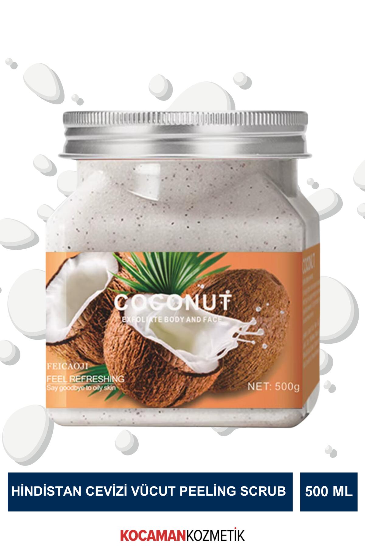 WOKALİ SCRUB 500 ML COCONUT 603Nano Absolute