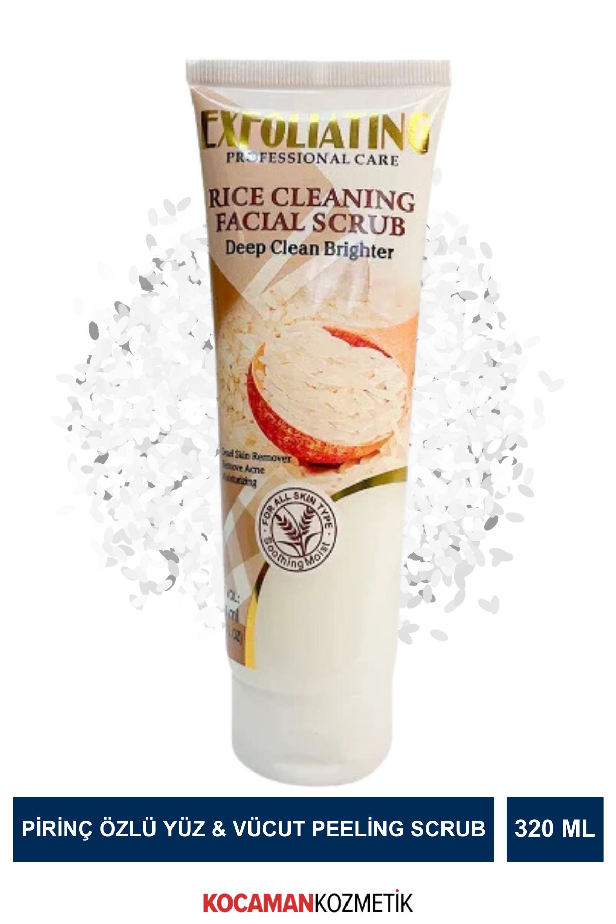 WOKALİ SCRUB TÜP 320 ML RİSENano Absolute