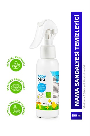 BABYPERA 100 ML OYUNCAK VE MAMA SANDALYESI TEMIZLEYICI | Kişisel Hijyen
