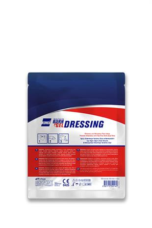 KONIX STERİL İLK YARDIM YANIK PANSUMANI 10X10 CM | Yanık Bakımı