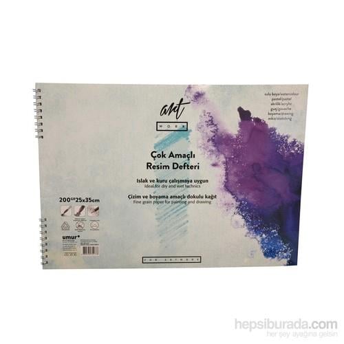 ArtworkArtwork 200 Gr Resim Blok 25X35 15 Yaprak