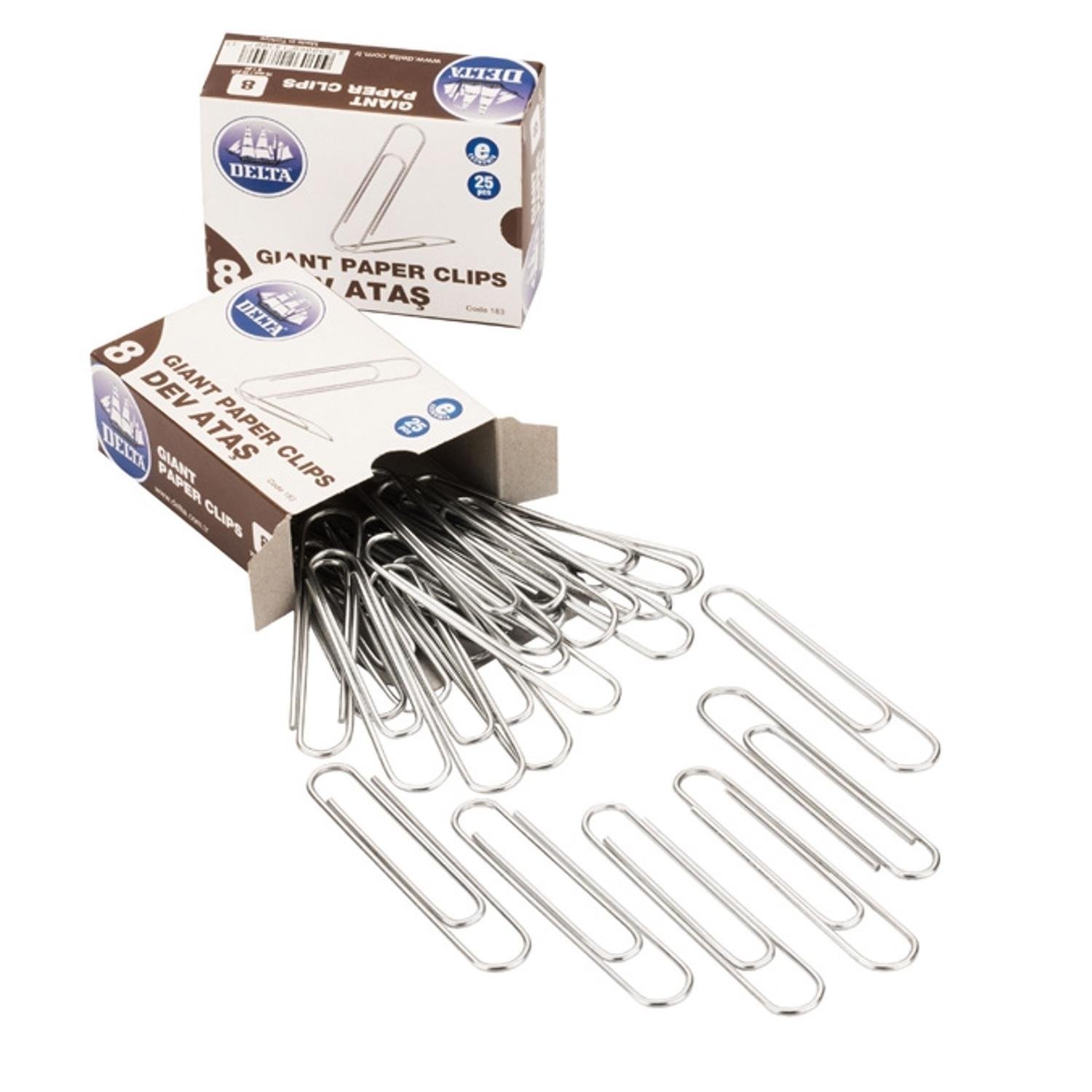 DeltaDelta 183 Ataş No:8 75mm Dev Ataş 1 Kutu