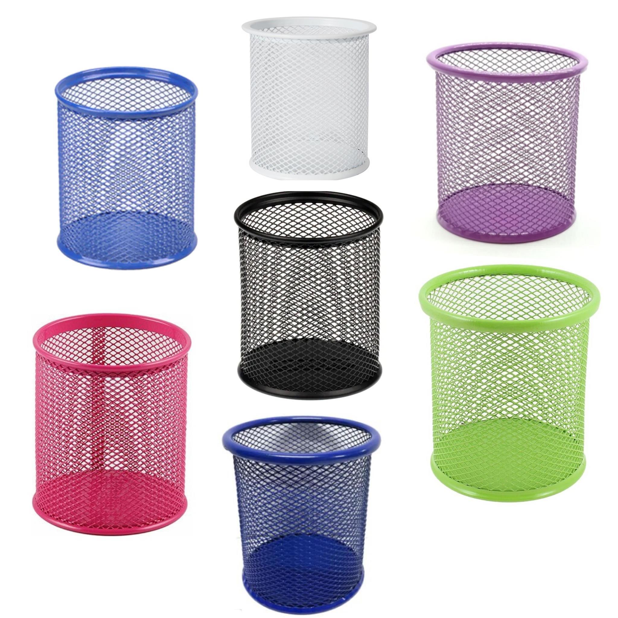 Gen-OfGen-Of Metal Kalemlik Perfore Kalemlik Silindir Siyah Mavi Pembe Beyaz Lacivert