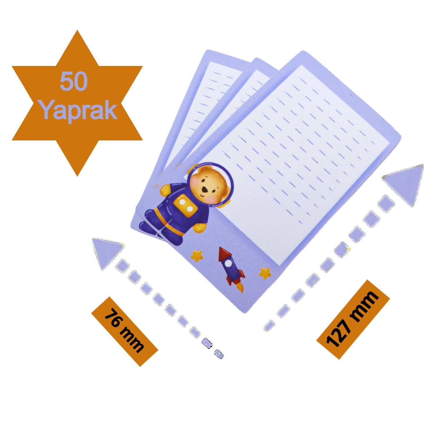 MUNISMunis Dopp Çek-Kopar Desenli Bloknot 76X127 mm 50 Yaprak DOPP-N20