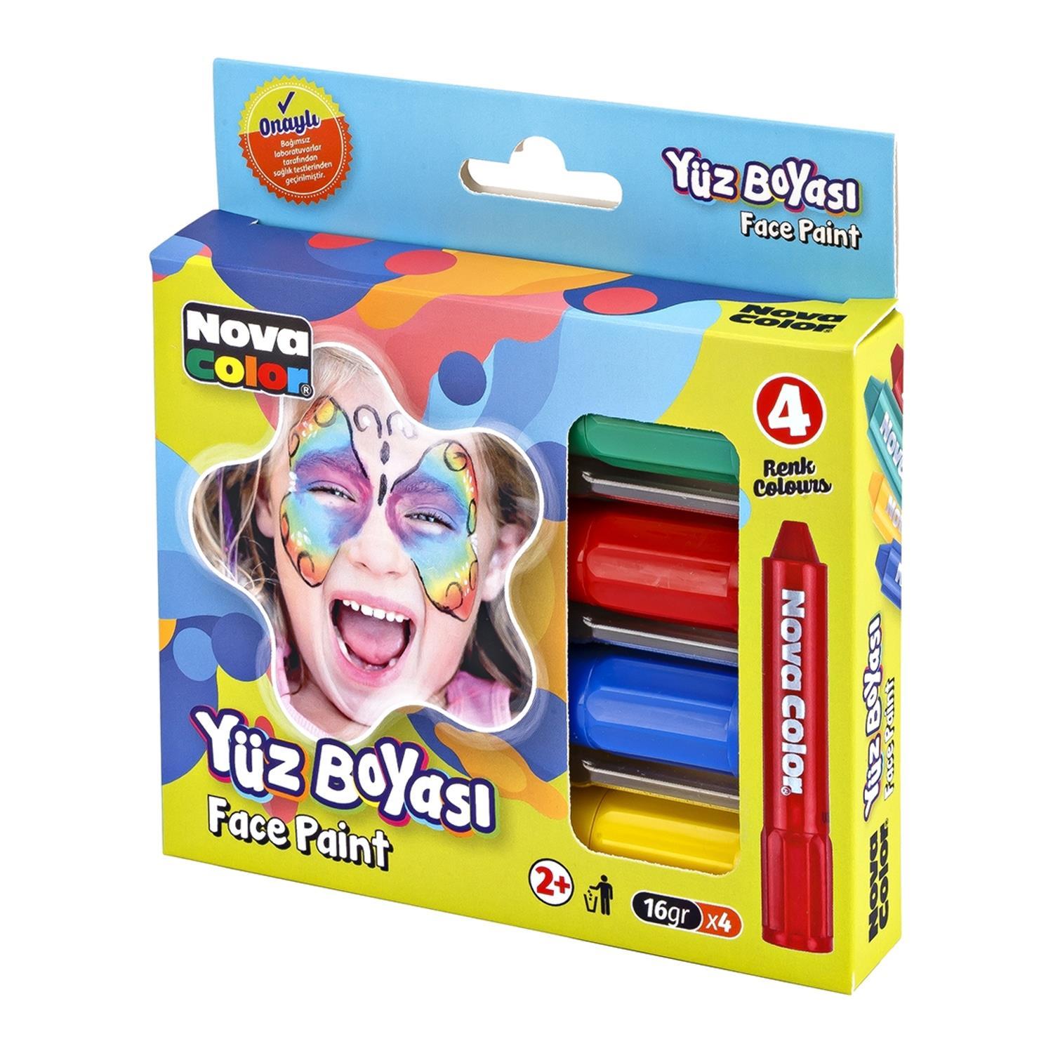 Nova ColorNova Color Yüz Boyası 4 Renk (NC-211)