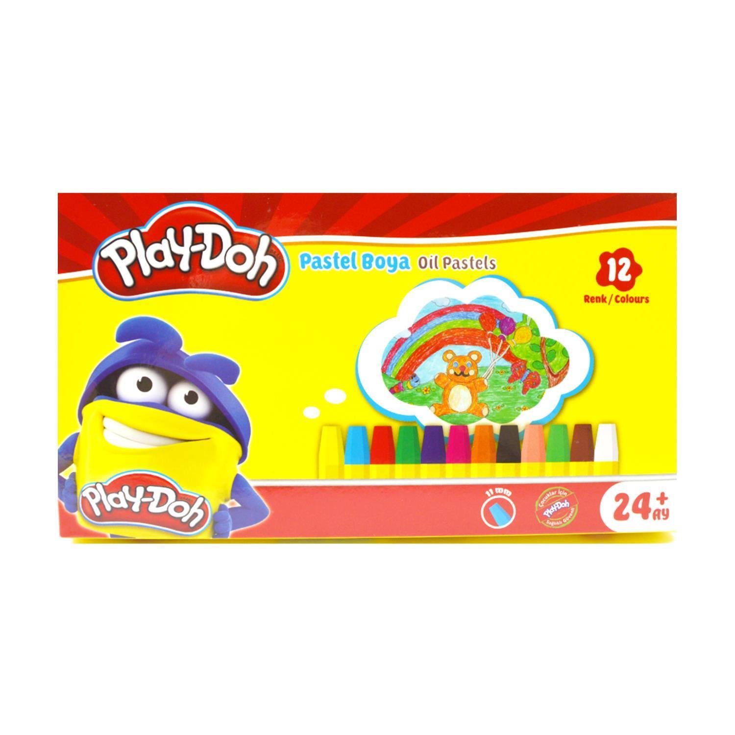 Play-DohPlay-Doh Karton Kutu Pastel Boya12 Renk (PA002) 