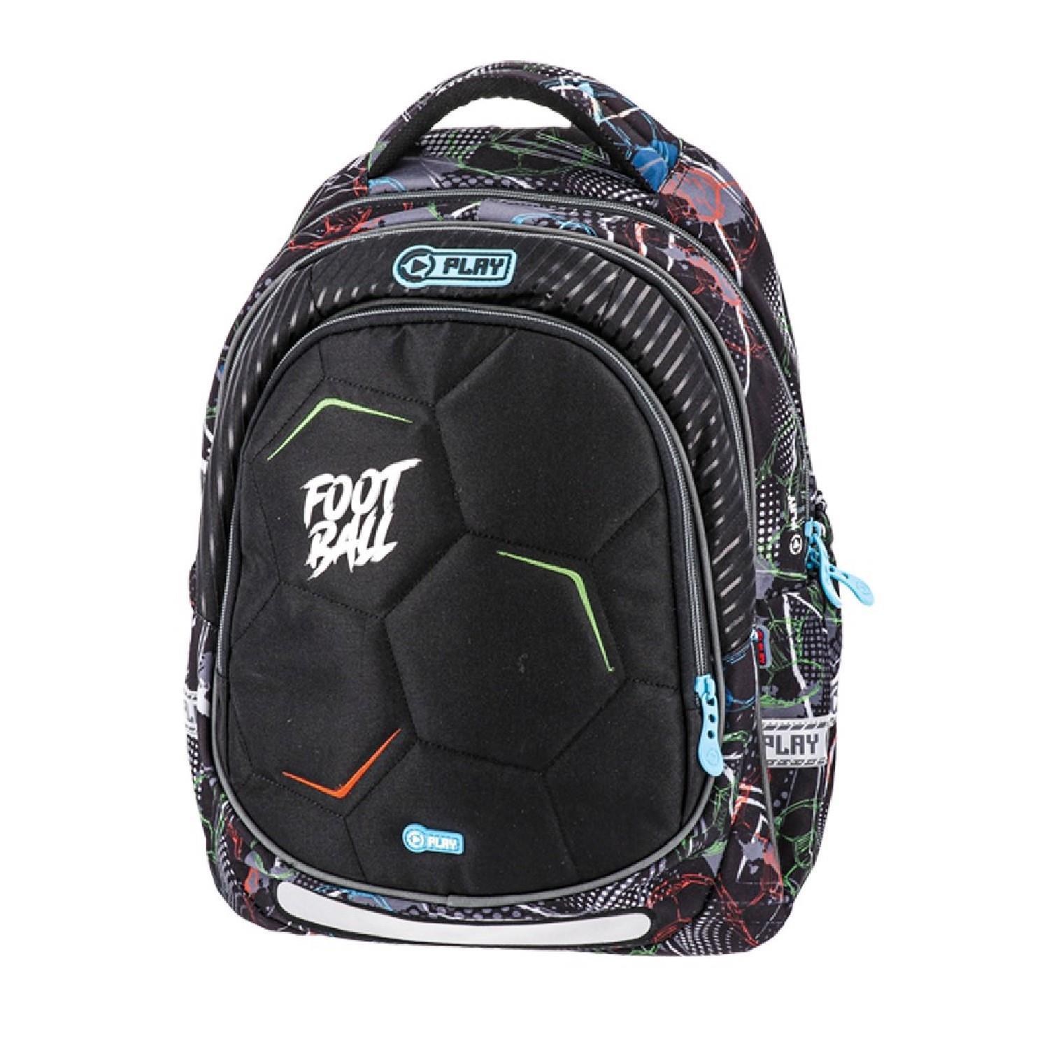 PlayPlay Maxx Futbol 3 Bölmeli Okul Sırt Çantası Lacivert (161836)