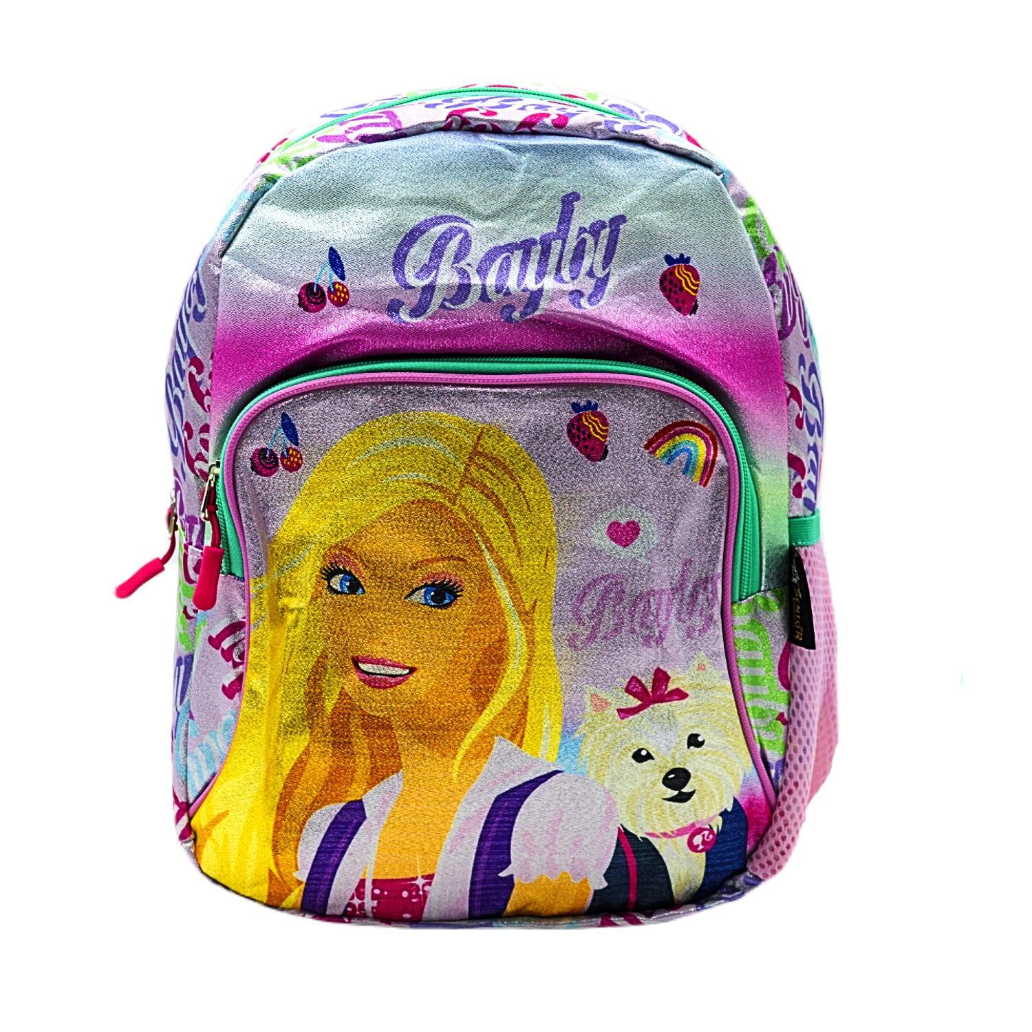 SentorSentor 2 Bölmeli Anaokulu Sırt Çantası Girls Pembe