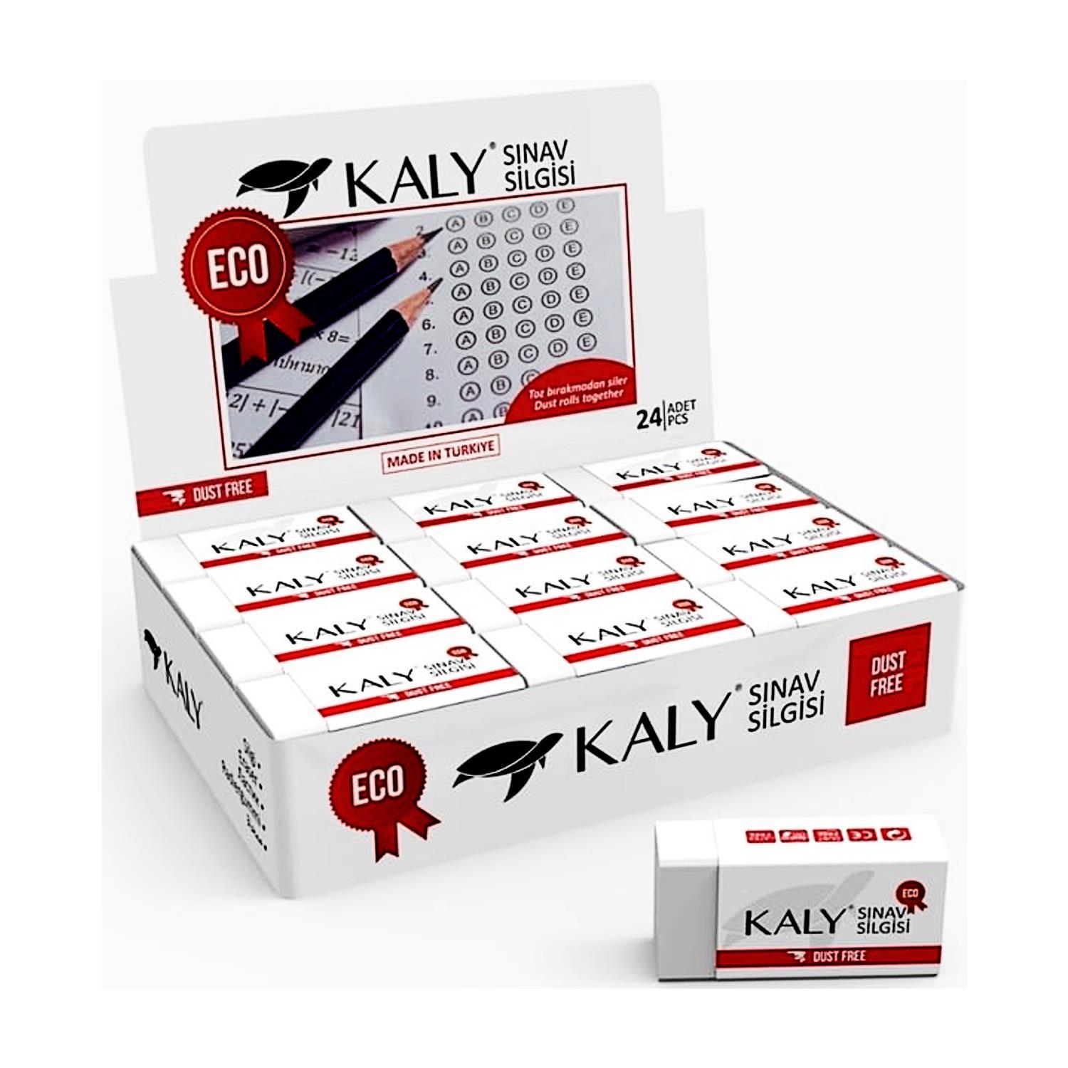 SİLKASilka Kaly Sınav Silgisi Beyaz (24 Adet) Kod:597
