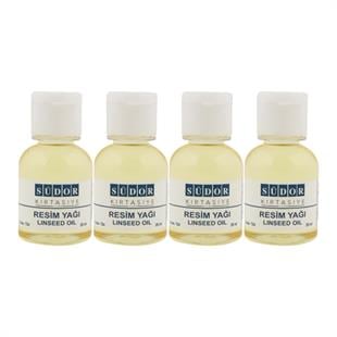 SÜDORSüdor Resim Yağı 20 ml Keten Yağı(4 Adet)