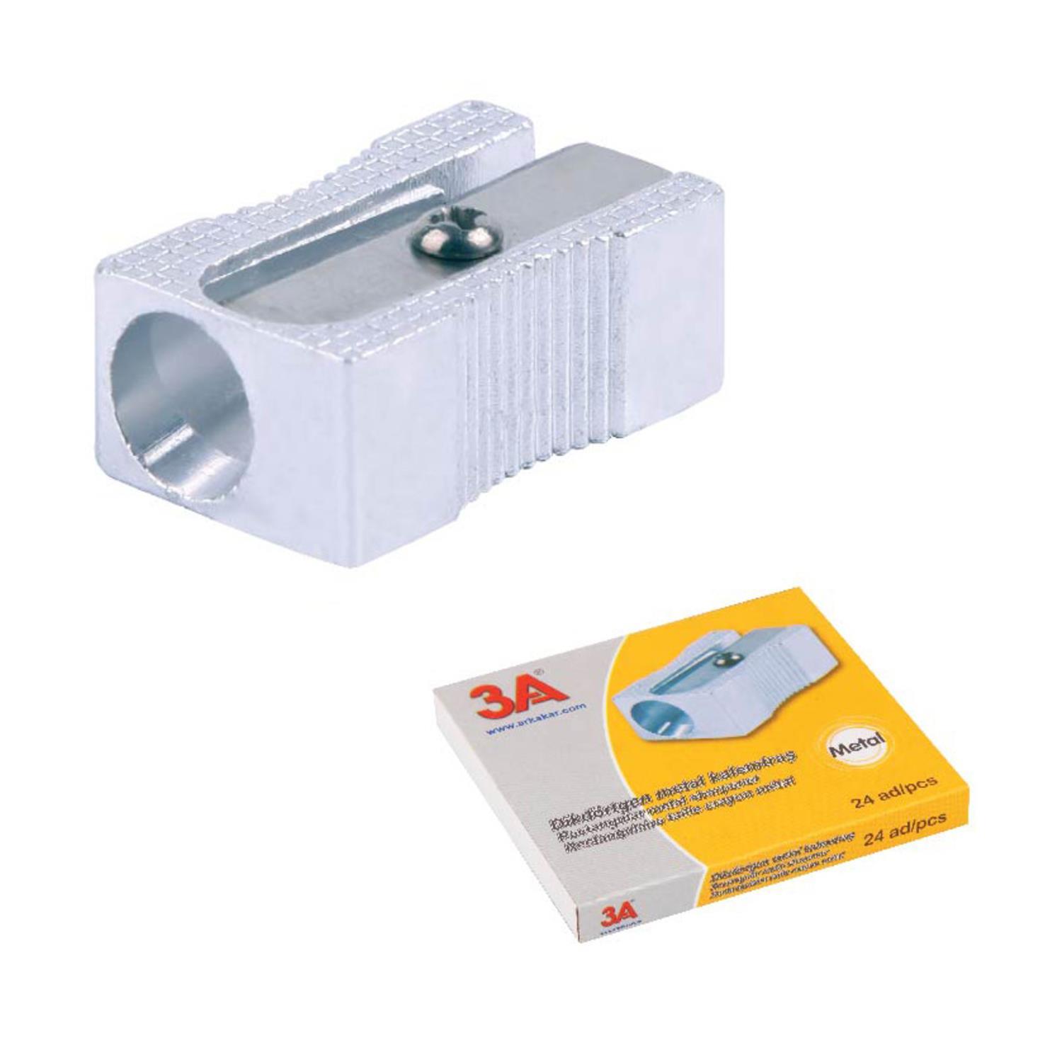 3A3A Metal Kalemtıraş Kod:212 24 Adet