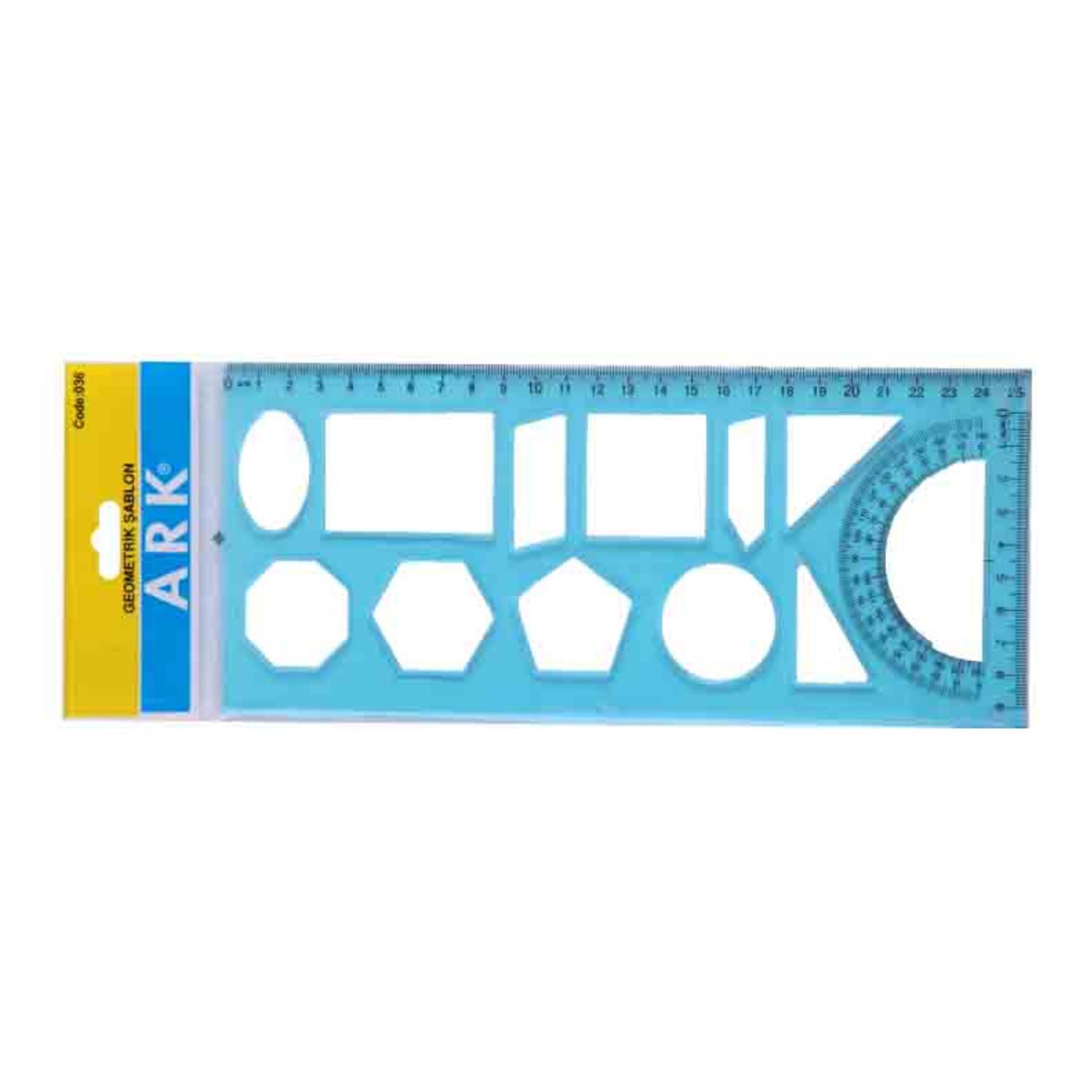 ArkArk Geometrik Şablon No:1 Kod:036