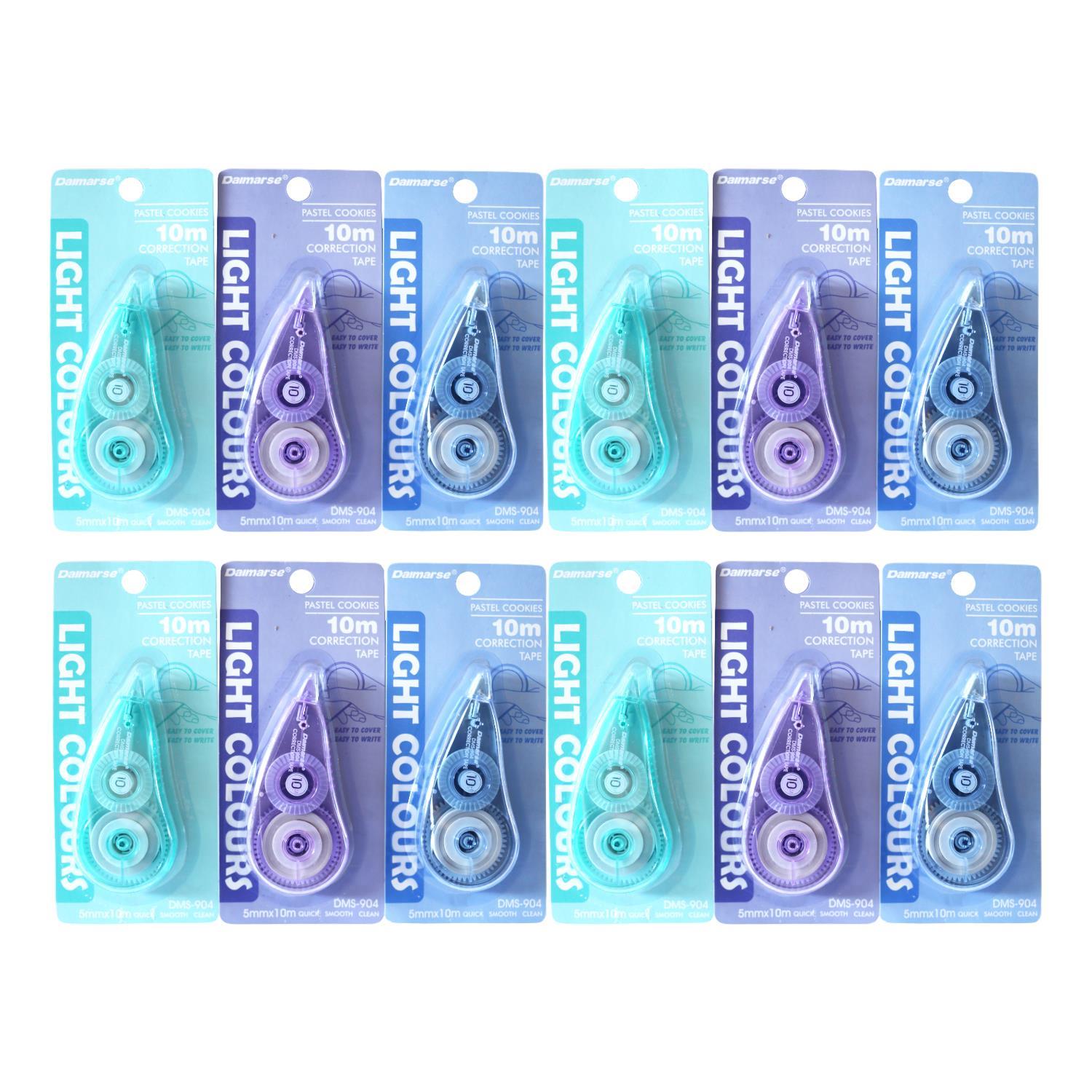 BAFİXBafix Pastel Şerit Silici Daksil 5mmx10m 12 Adet DMS-904