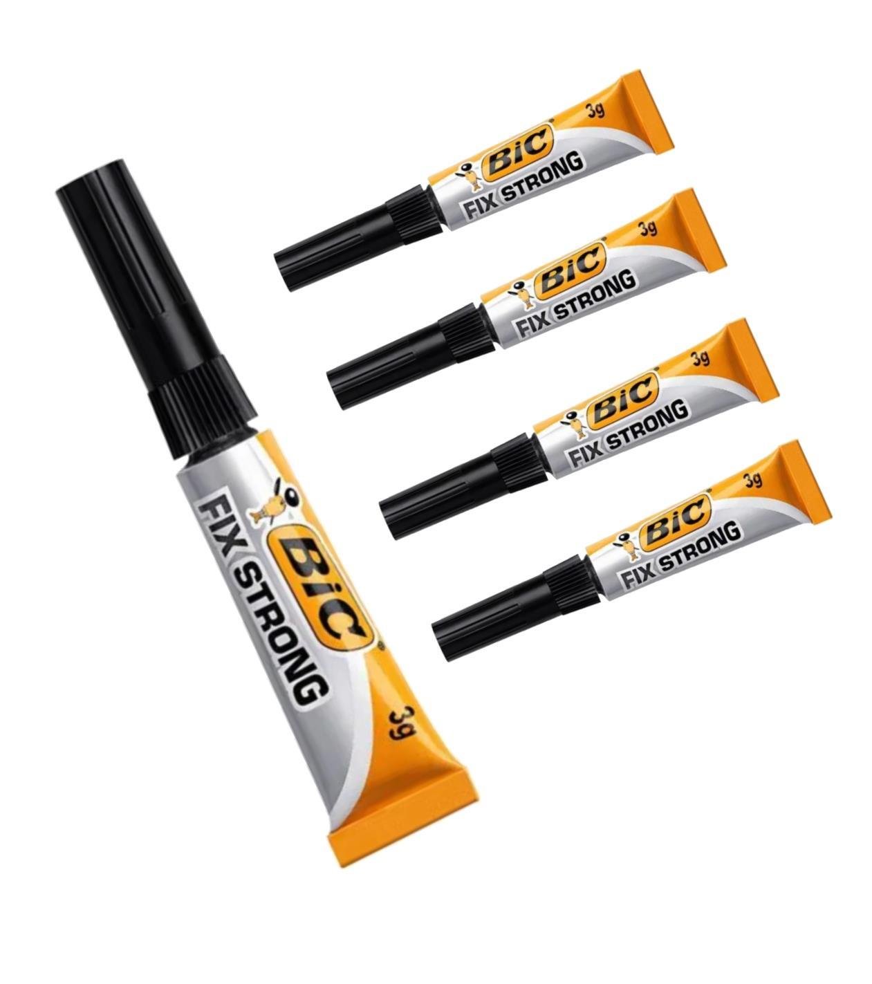 BicBic Fix Strong Çok Güçlü Sıvı Japon Yapıştırıcı 3 Gr (5 Li Paket)