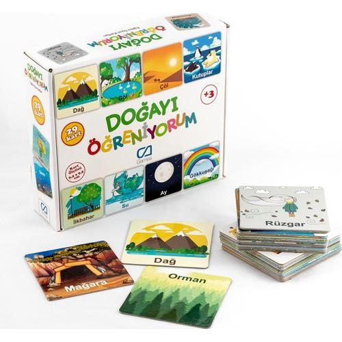 CA GamesCa Games Doğayı Öğreniyorum Eğitici Oyun Kartları CA.5053