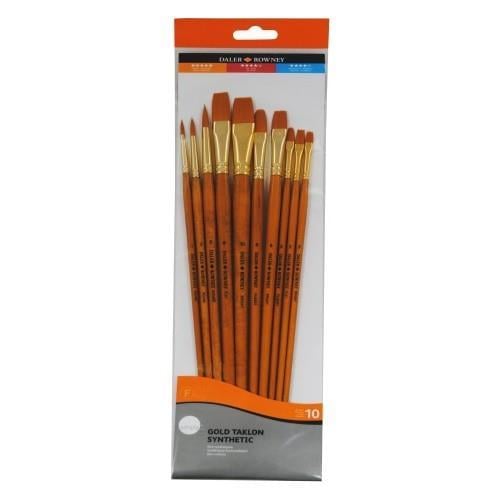 Daler RowneyDaler Rowney Gold Taklon Synthetıc 10 Lu Fırça Seti(216920110)