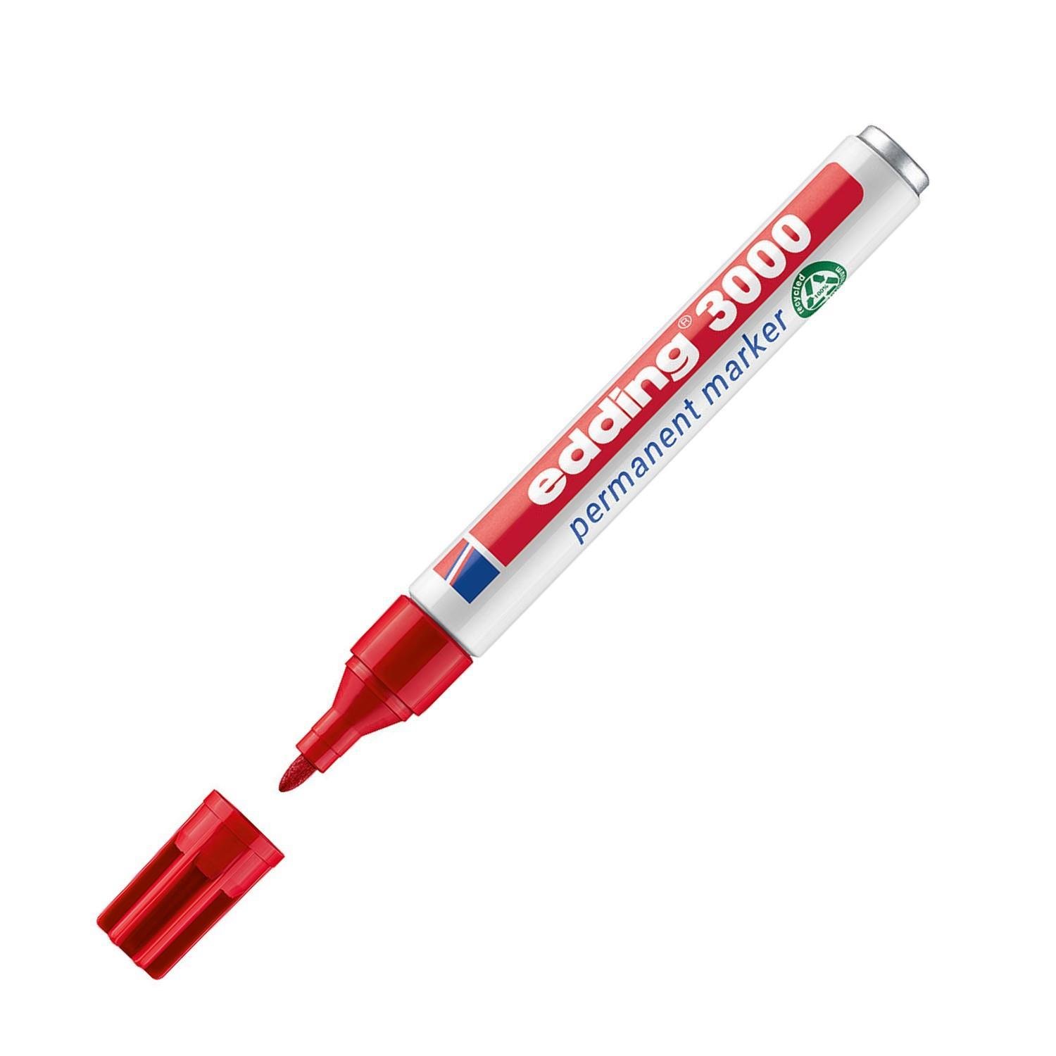 EddingEdding 3000 Permanent Marker Kalem Yuvarlak Uçlu 1.5-3 mm 1 Adet