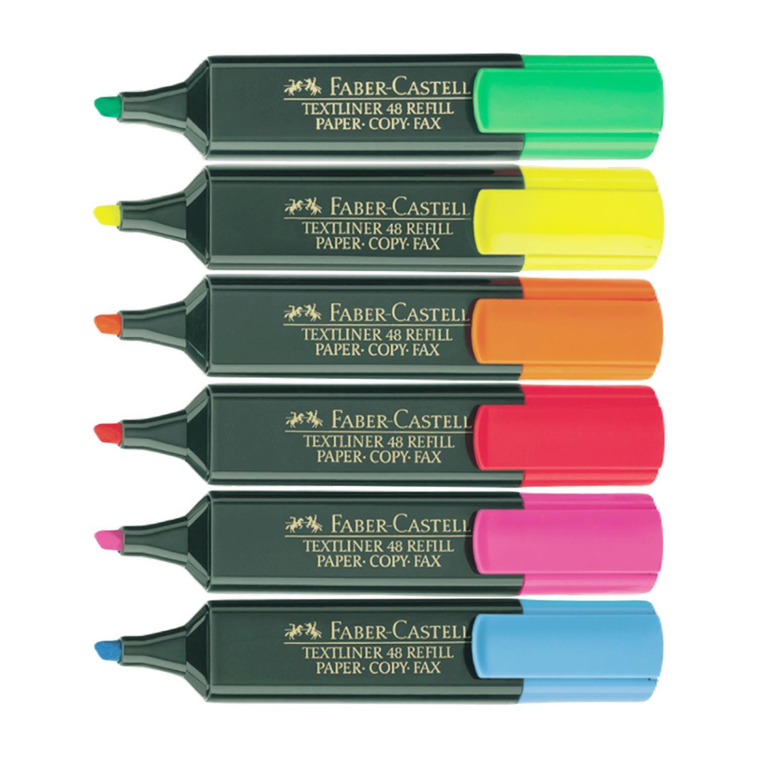 Faber-CastellFaber Castell Fosforlu Kalem Canlı Pastel Renkler