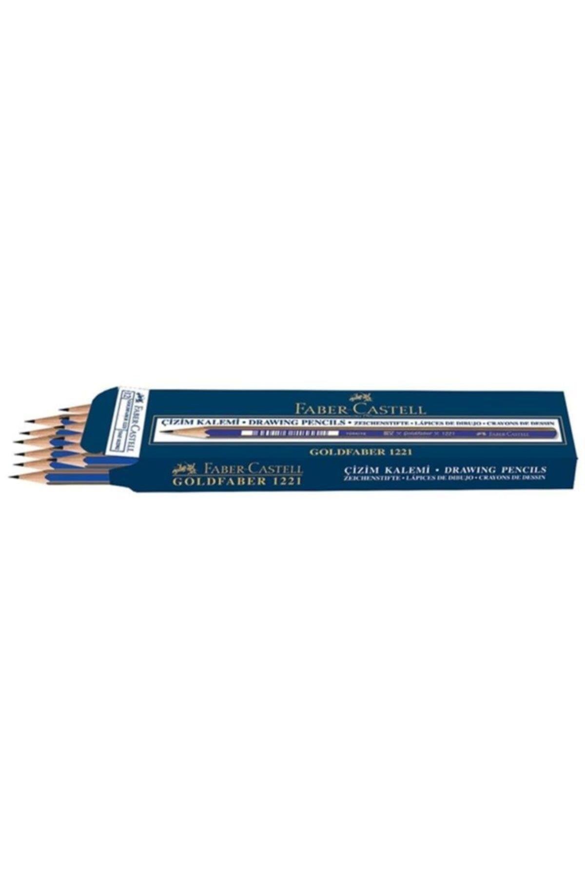 Faber-CastellFaber Castell Goldfaber 1221 Dereceli Kurşun Kalem 3H - ( 12 Adet ) 