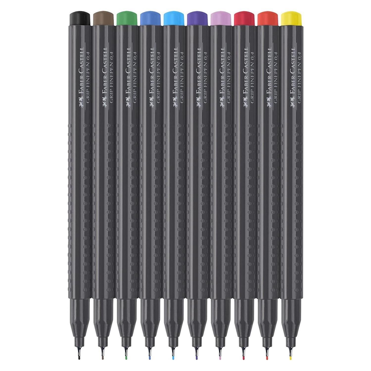 Faber-CastellFaber-Castell Grip Finepen Fineliner 0.4 Keçe Uçlu Kalem
