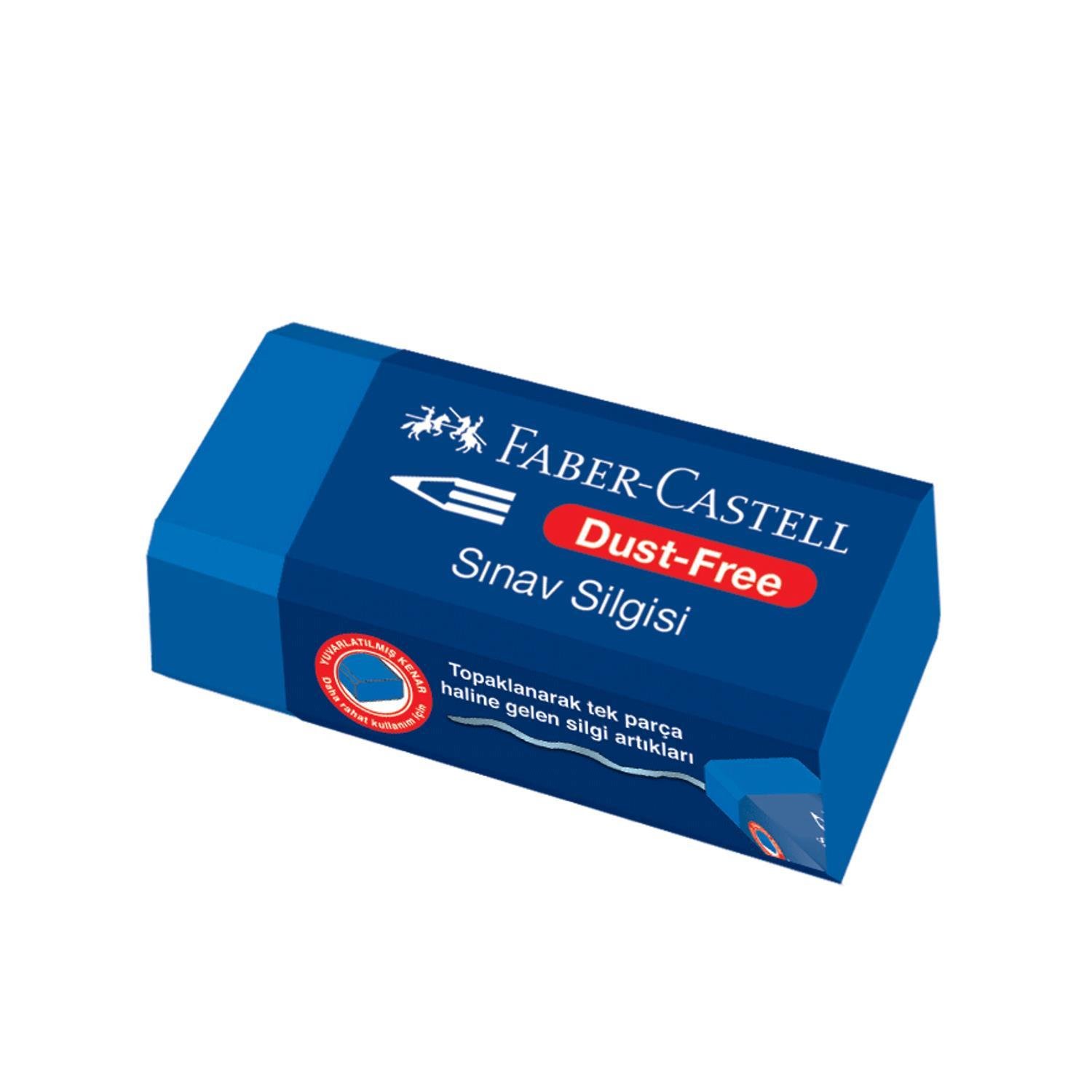 Faber-CastellFaber-Castell No:24 Orta Boy Mavi Sınav Silgisi 1 Adet