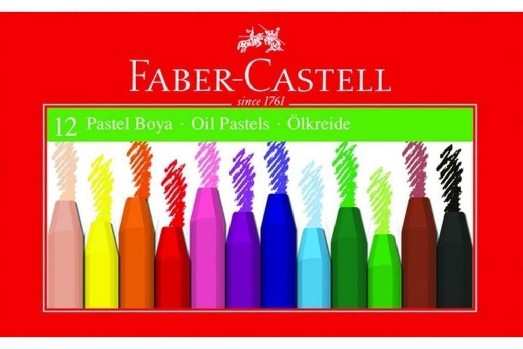 Faber-CastellFaber Castell Pastel Boya Karton Kutu 12 Renk