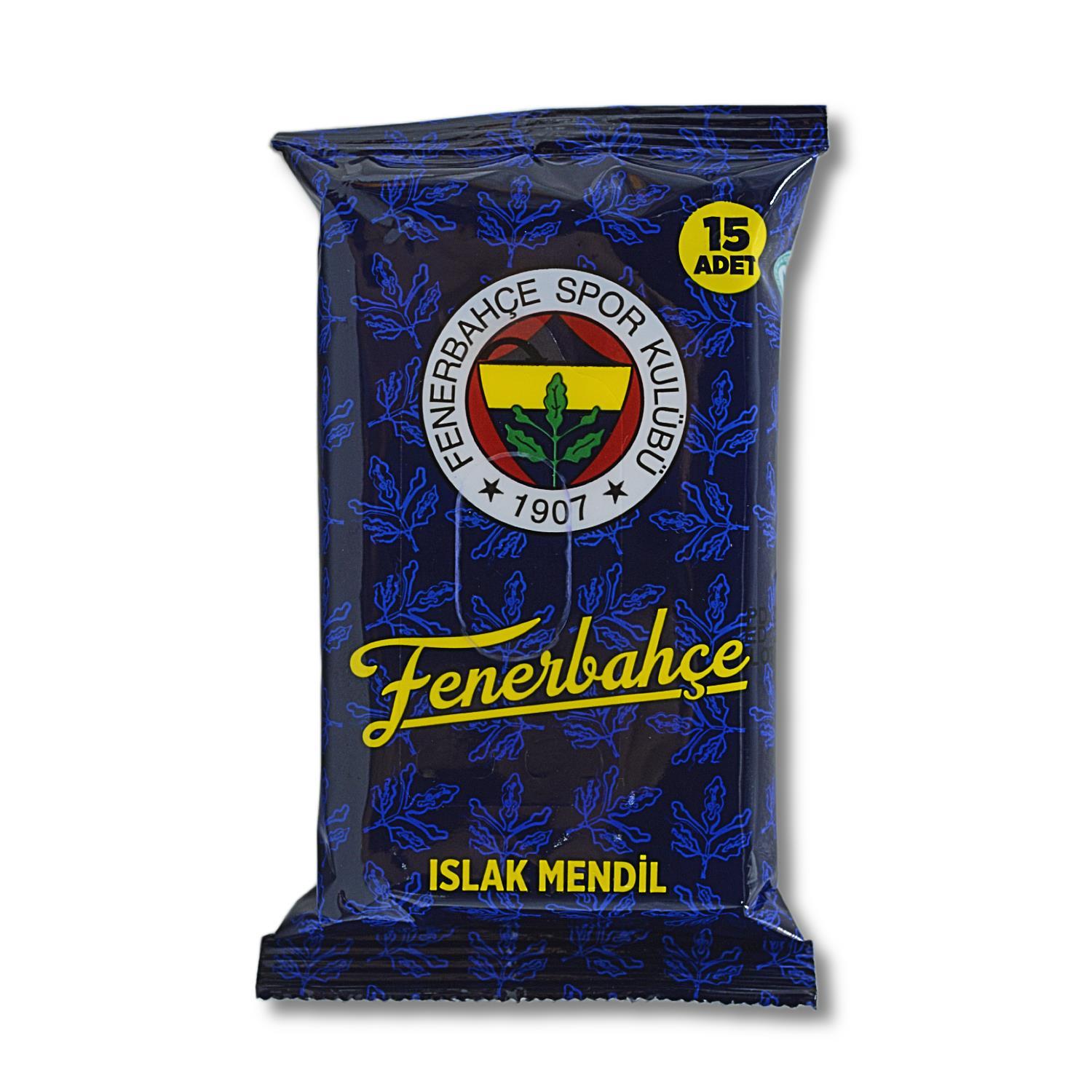 FenerbahçeFenerbahçe Islak Cep Mendili 15 Yaprak (609023) 1 Adet