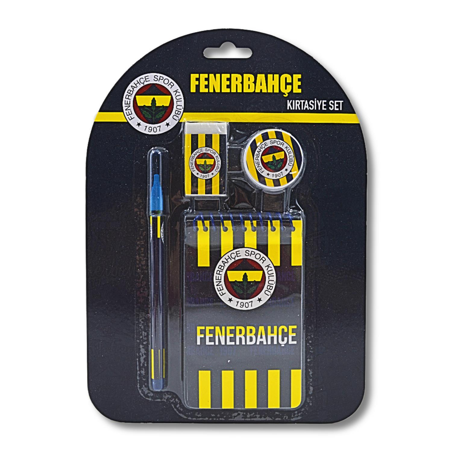 FenerbahçeFenerbahçe Not Defterli Kırtasiye Seti 4 lü (582463)