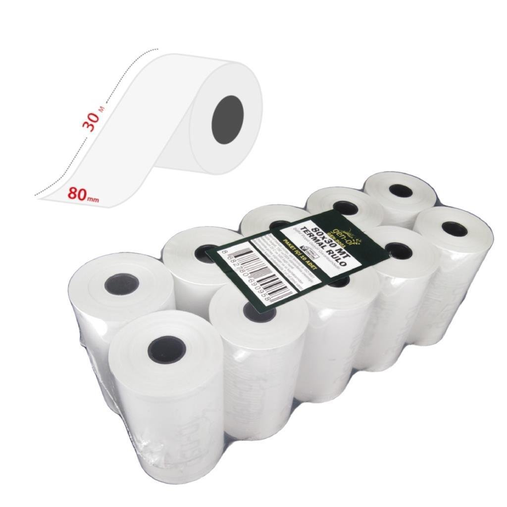 Gen-OfGen-Of 80x30 Mt Termal Pos Rulosu 10 lu