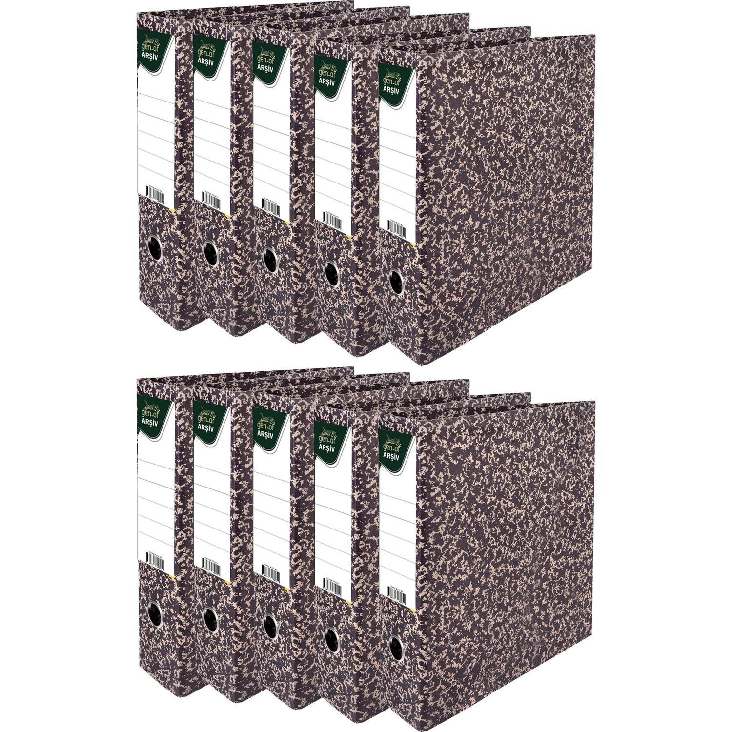 Gen-OfGen-Of Arşiv A4 Karton Klasör Geniş 10 Adet