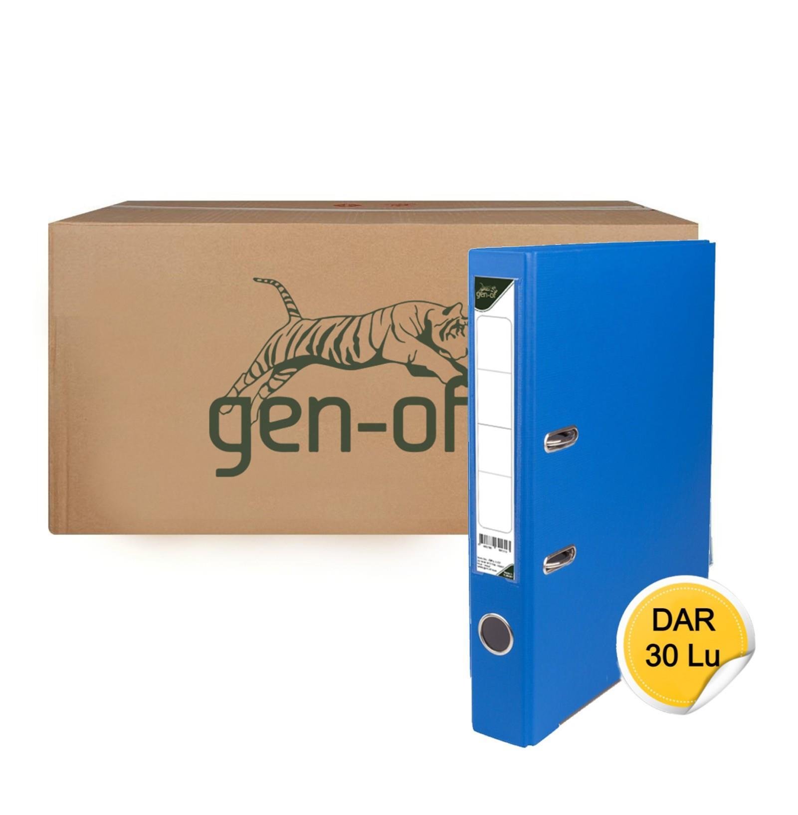 Gen-OfGen-Of Plastik Klasör Dar Mavi 30 Lu