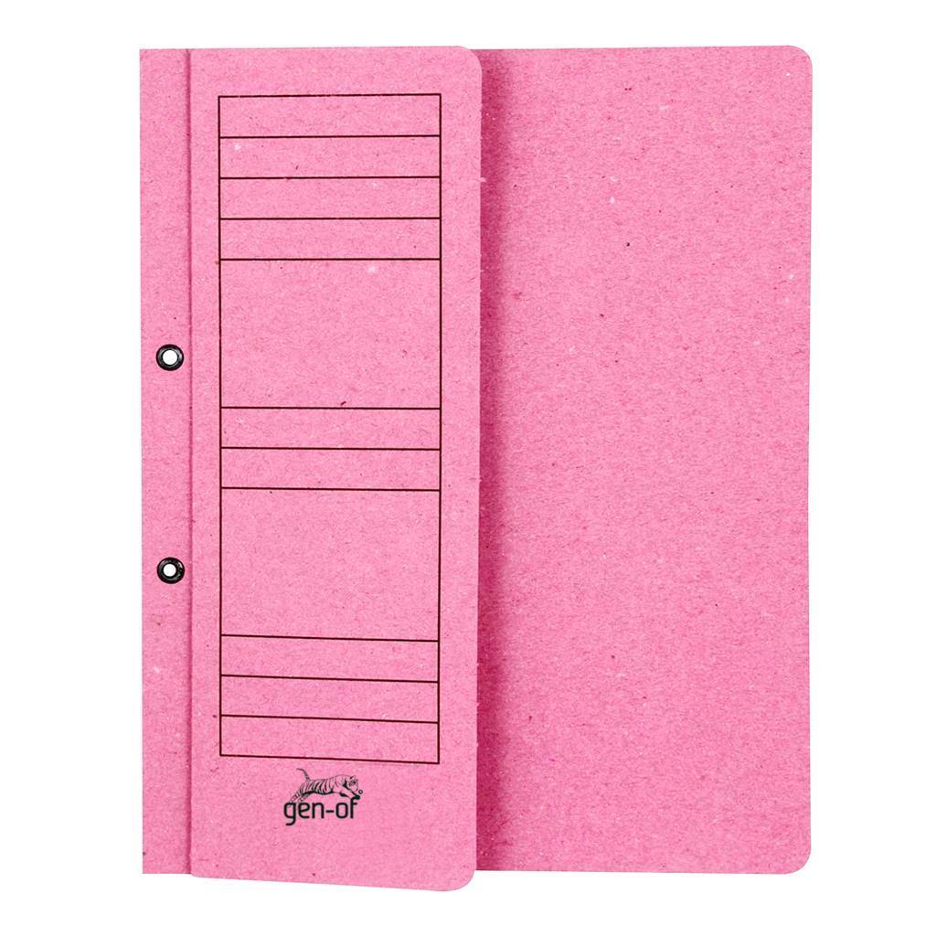 Gen-OfGen-Of Yarım Kapak Karton Kapsül Dosya 50'li Pembe