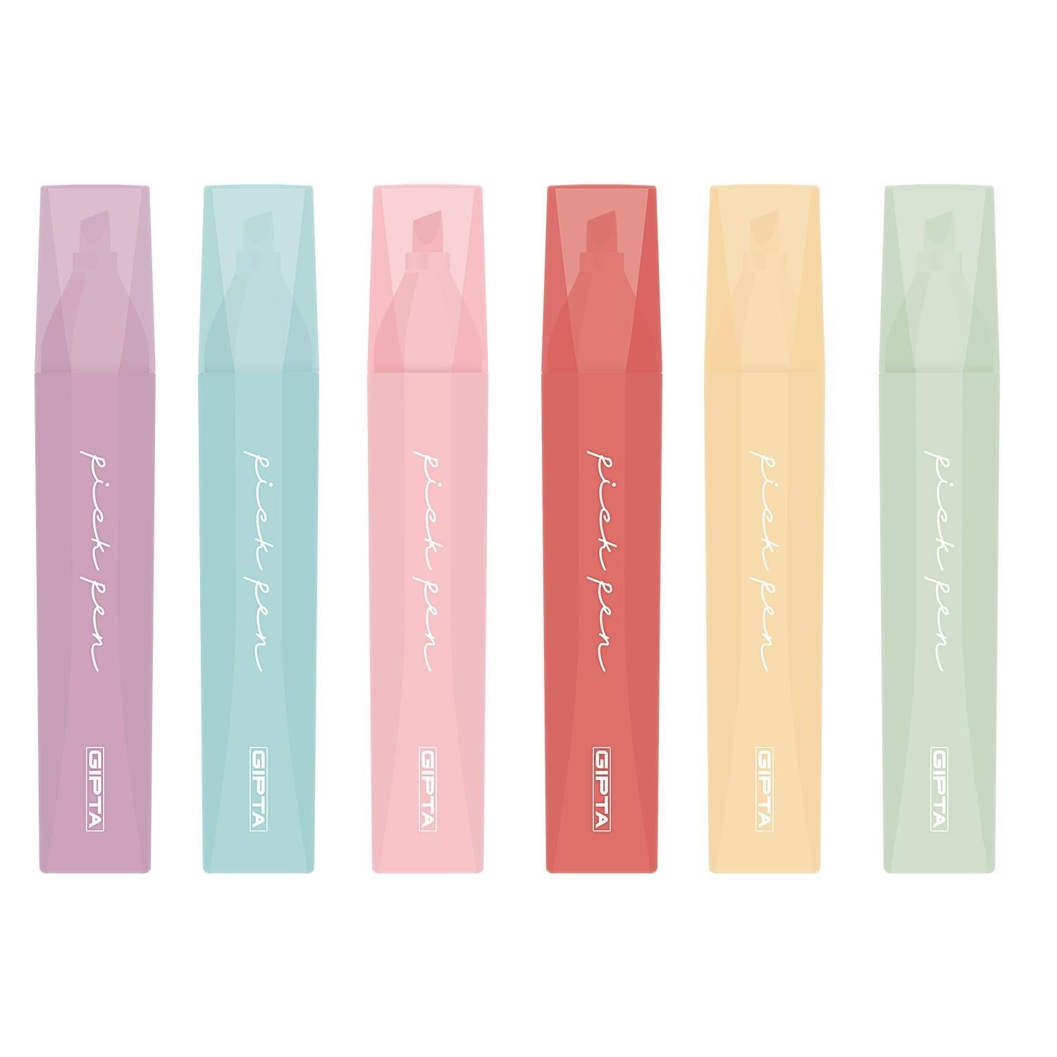 GıptaGıpta Pickpen Kesik Uç Fosforlu Markor Pastel