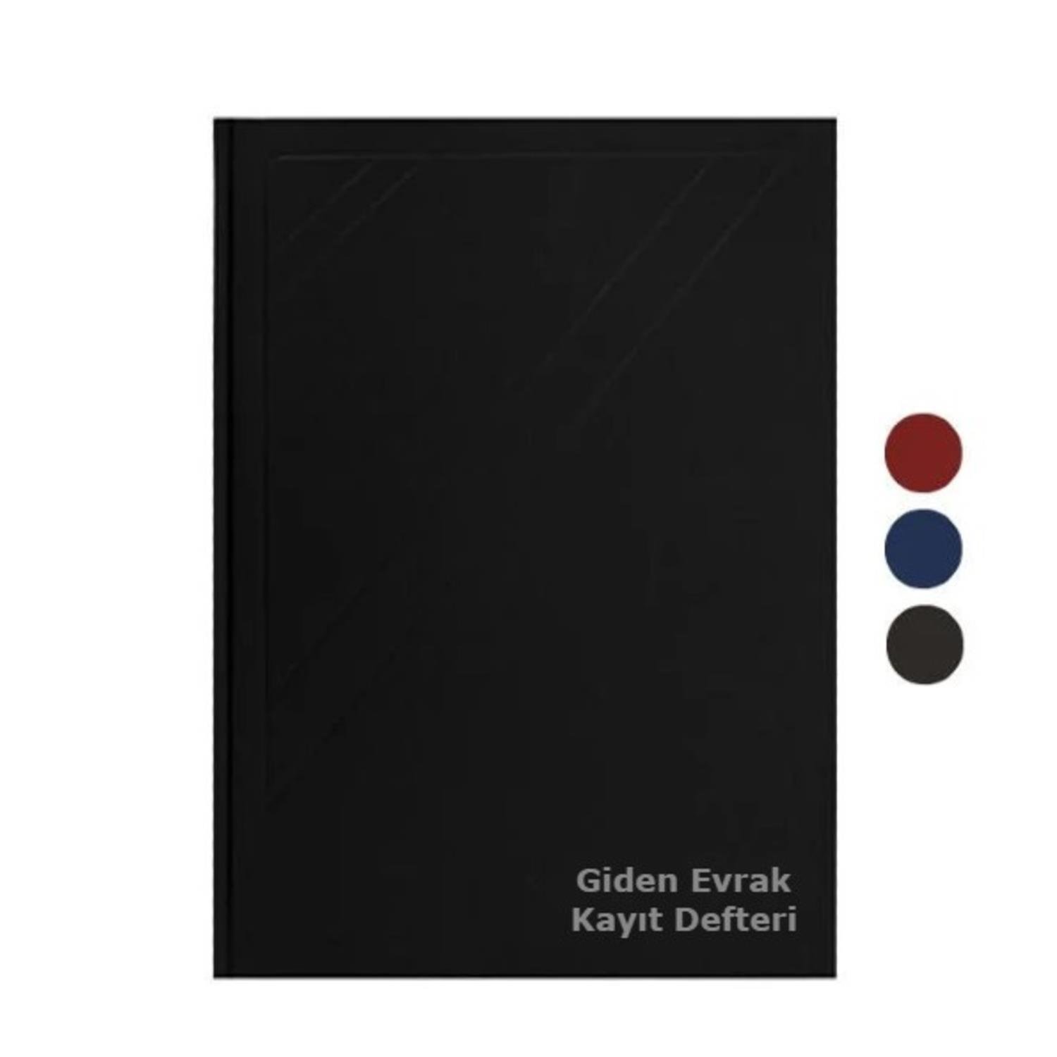 GürmatGürmat 23x32 Ciltli Numaralı Giden Evrak Kayıt Defteri 96 Yaprak (062-96) 