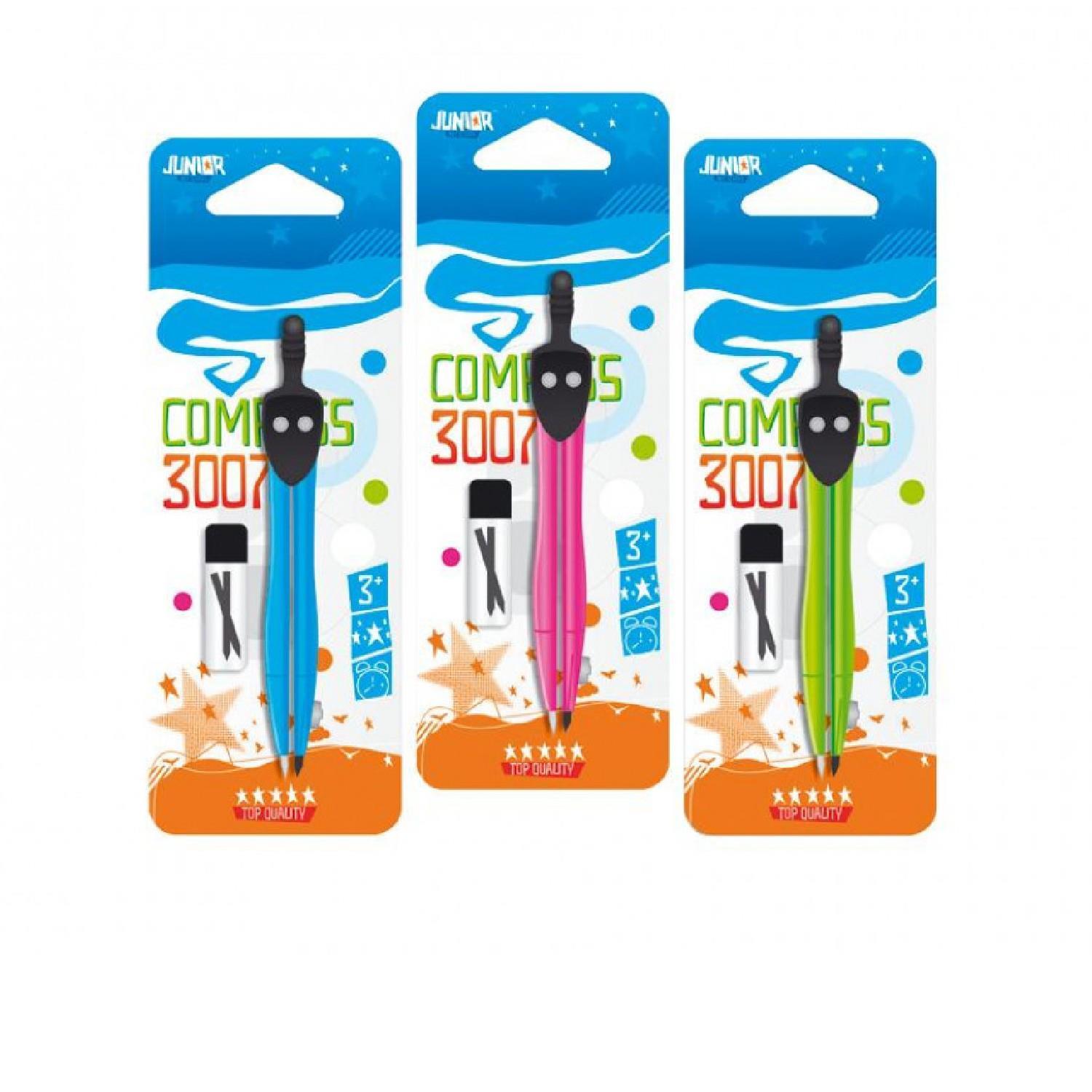 JuniorJunior Yedek Uçlu Metal Pergel Blisterlı (130937)