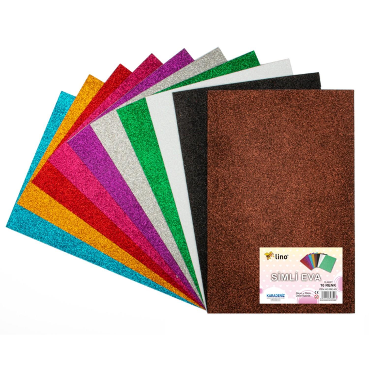 LinoLino 50x70 Simli Eva 2 mm 10 Renk (RBE-501)