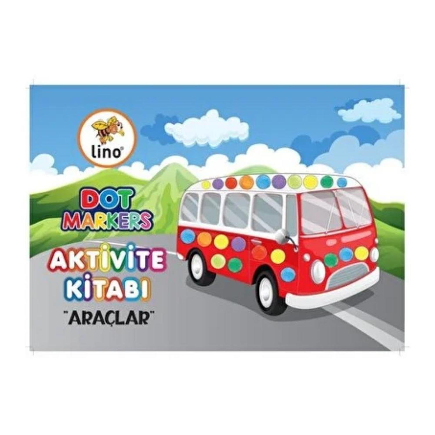 LinoLino Dot Markers Aktivite Boyama Kitabı Araçlar LN-701