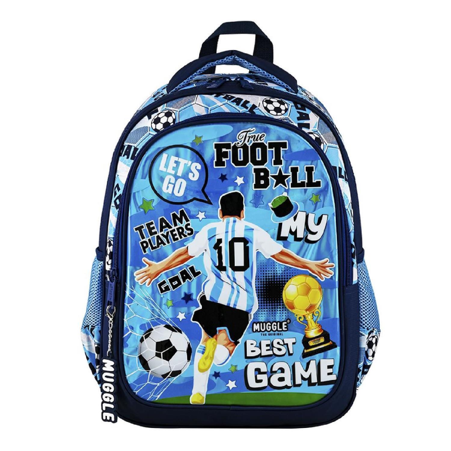 MuggleMuggle 2 Bölmeli Best Game Okul Sırt Çantası MU-9112