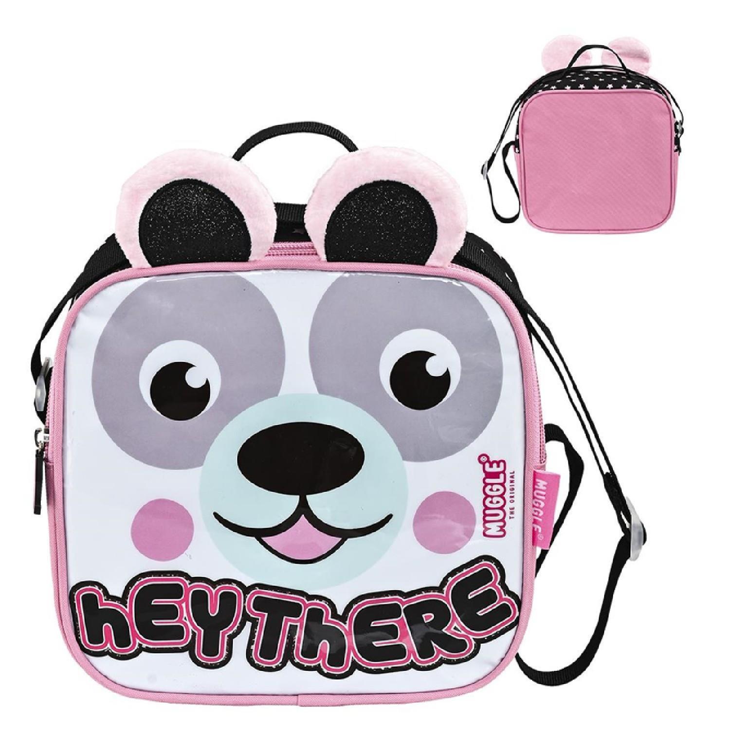 MuggleMuggle Hey There Termoslu Beslenme Çantası Siyah (MU-9093)