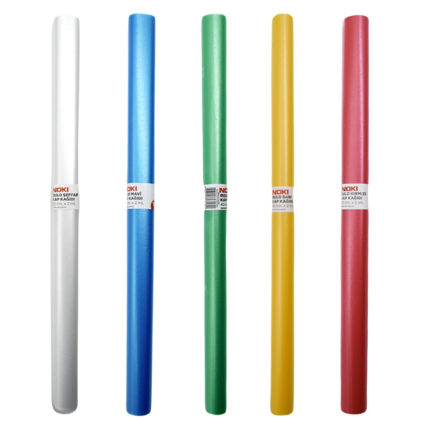 NokiNoki 40cmx2m Rulo Kaplık Defter Kabı(1 Rulo) 
