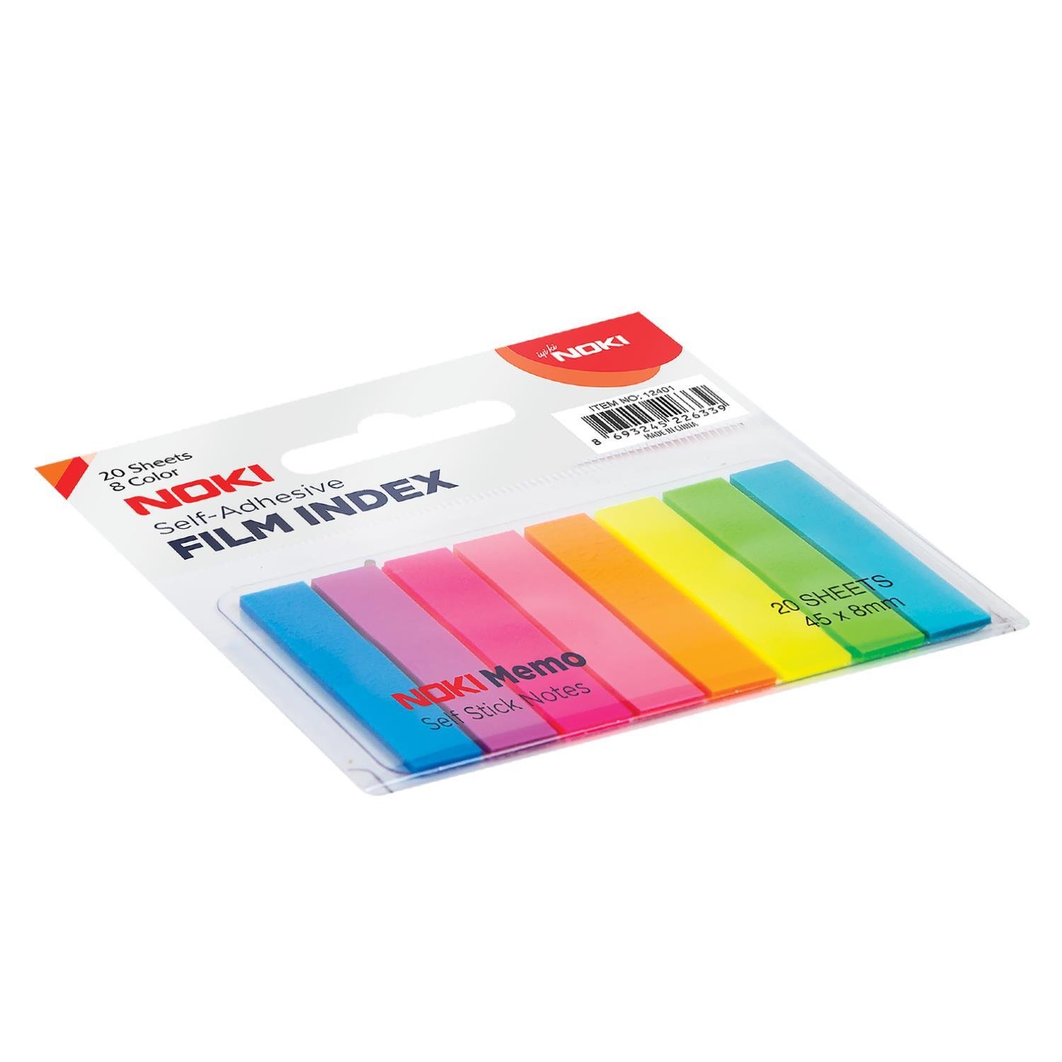 NokiNoki Memo 8 Renk Film İndex(12401)