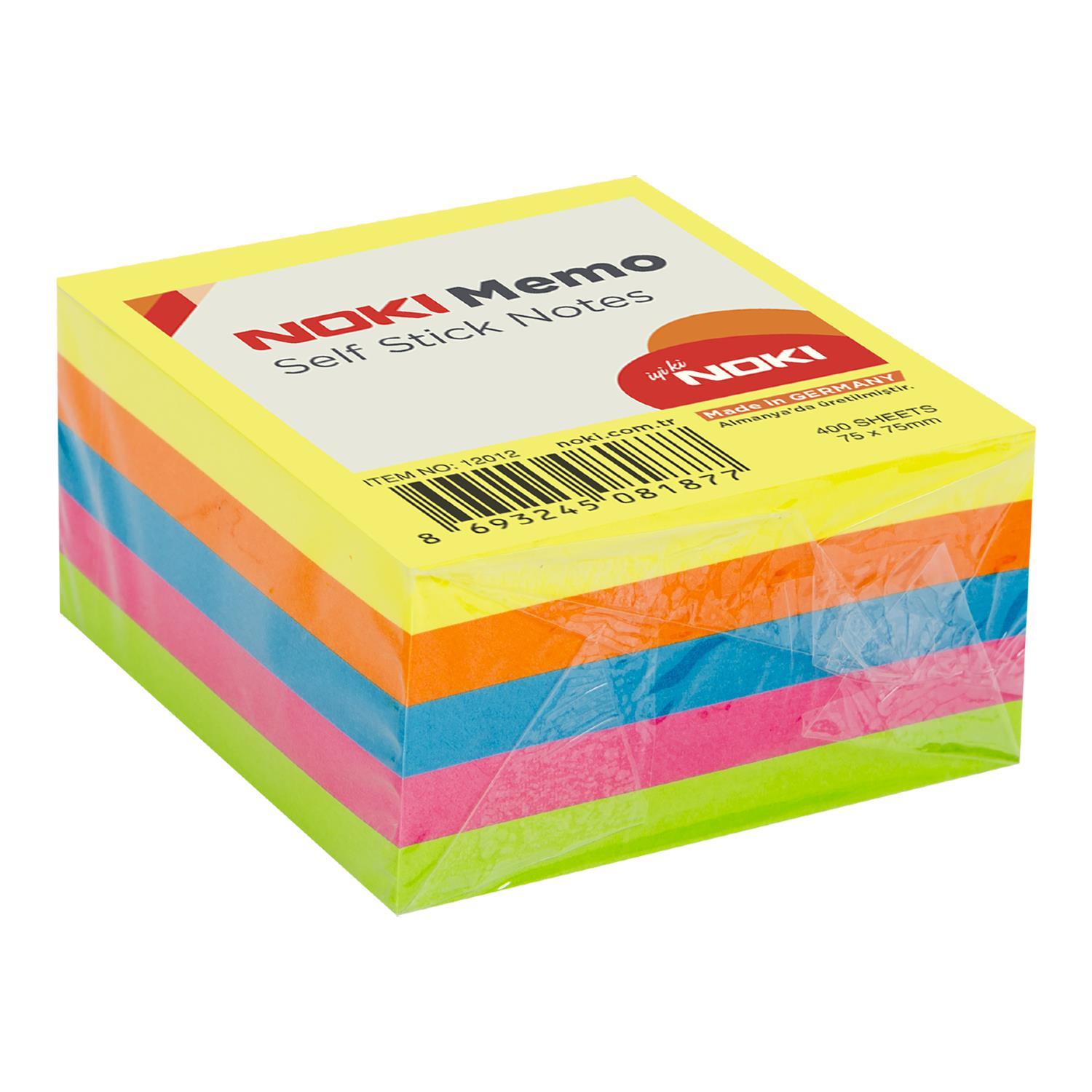 NokiNoki Memo Stick 75x75 mm 400 Yaprak(12012)