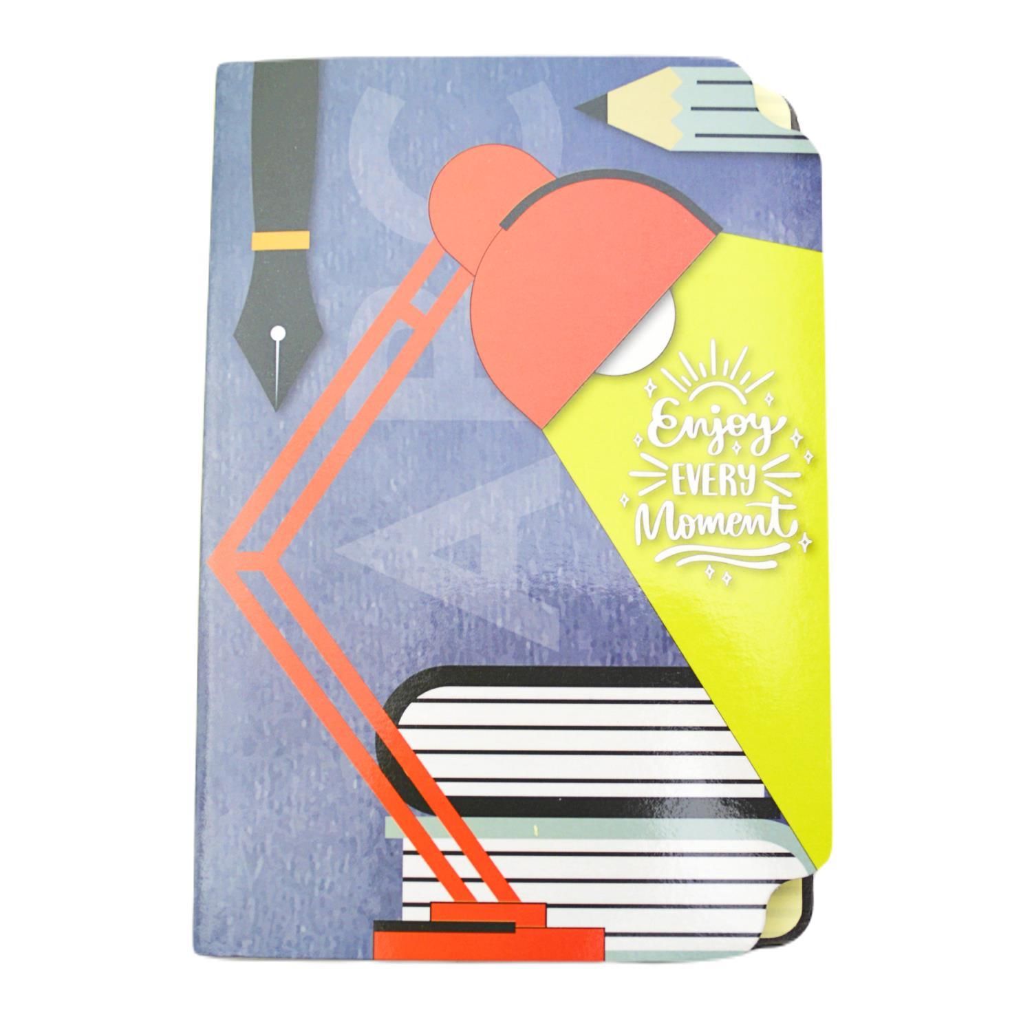 NOTYAZNot Yaz 20x13 64 Yaprak Kampüs Bloknot Enjoy Every Moment Çizgili (KB-9084)