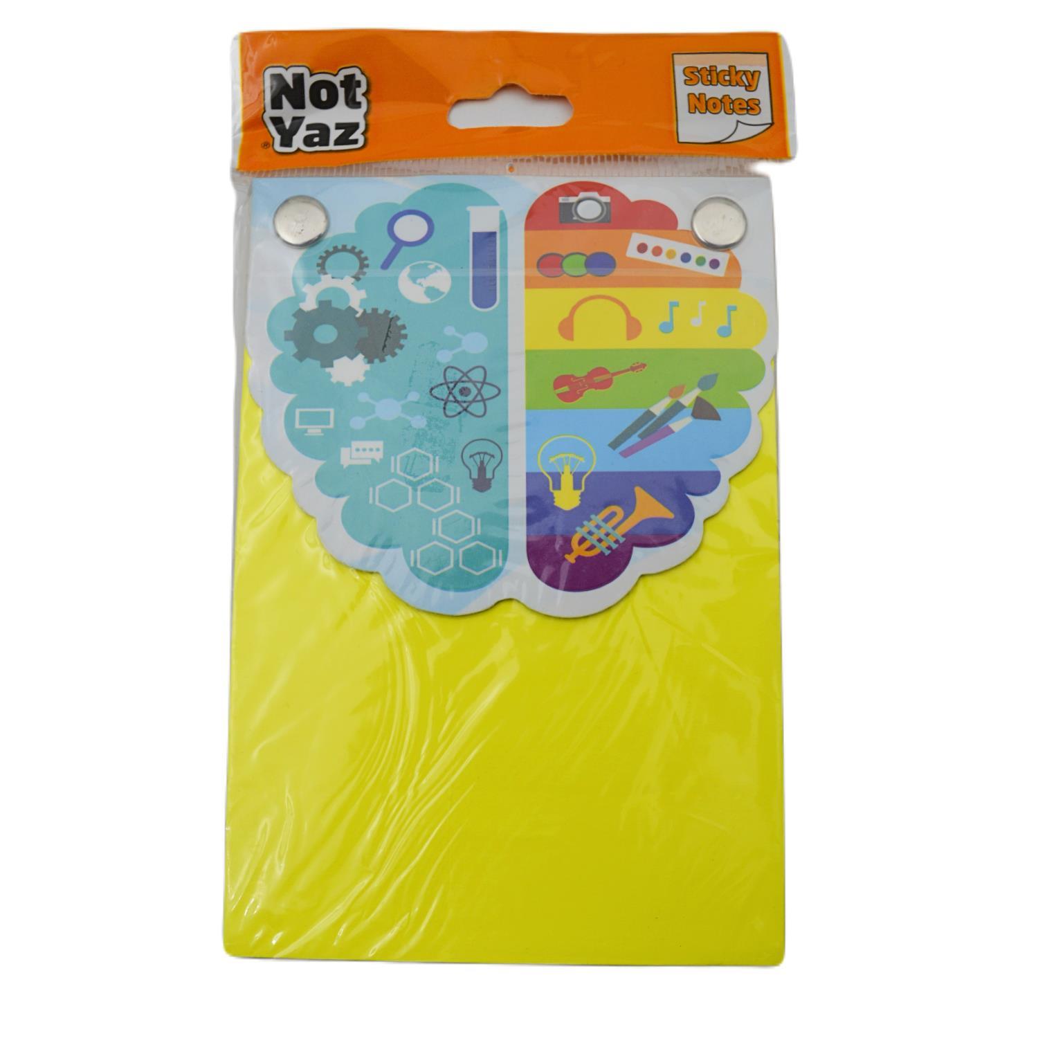 NOTYAZNot Yaz A6 80 Yaprak 4 Renk Rainbow Bloknot (NP-4287)