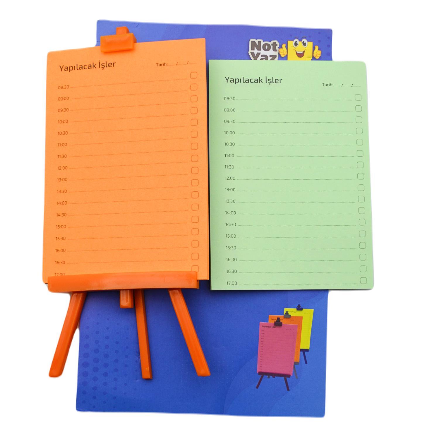 NOTYAZNotYaz 9x14 Şövale Yapılacak İşler Bloknot 50 Yaprak(NP-0951)