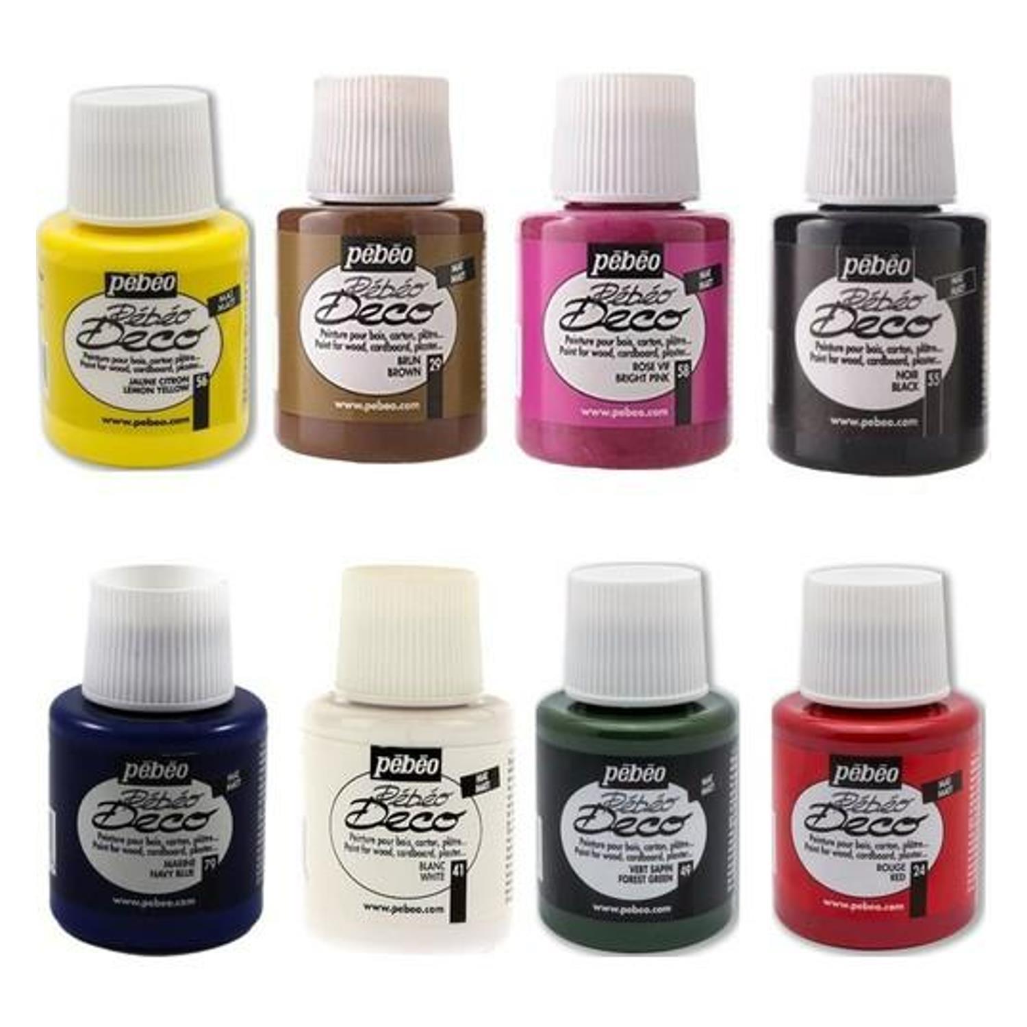 PebeoPebeo Deco Mat Akrilik Ahşap Boya 110 Ml Şişe Renk Seçenekli