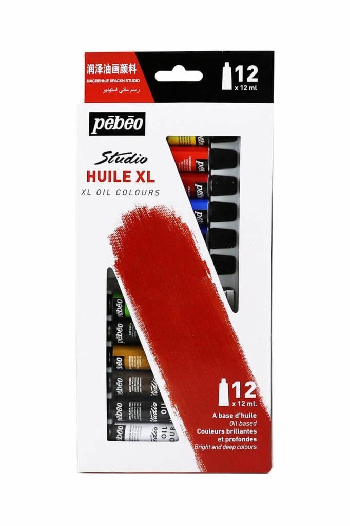 PebeoPebeo Studio Yağlı Boya Set 12 x 12ml (668100)